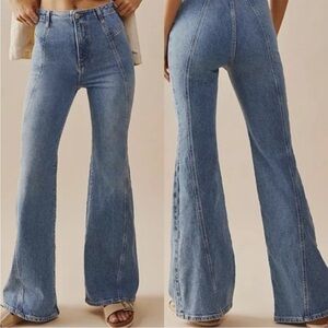 Free People We The Free Florence Flare Jeans Size 28
